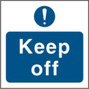 Emergency Escape Sign: Keep Off | Elevate Signs