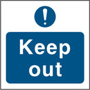 Emergency Escape Door Sign: Keep Out | Elevate Signs