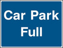 Car Park Sign: Car Park Full | Elevate Signs