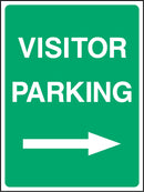 Visitor Parking Right Arrow Sign | Elevate Signs