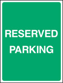 Reserved Parking Sign | Elevate Signs