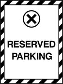 Reserved Parking Sign | Elevate Signs