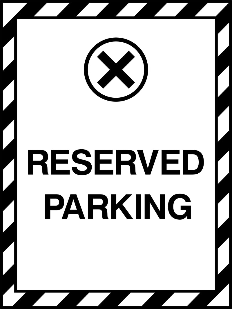 Reserved Parking Sign | Elevate Signs