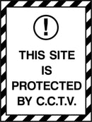 This Site Is Protected By CCTV Sign | Elevate Signs
