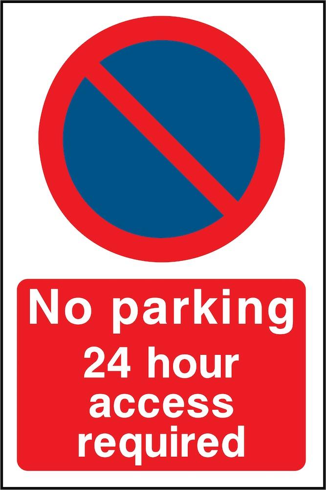 No Parking, 24 Hour Access Required Sign | Elevate Signs