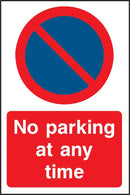No Parking At Any Time Sign | Elevate Signs