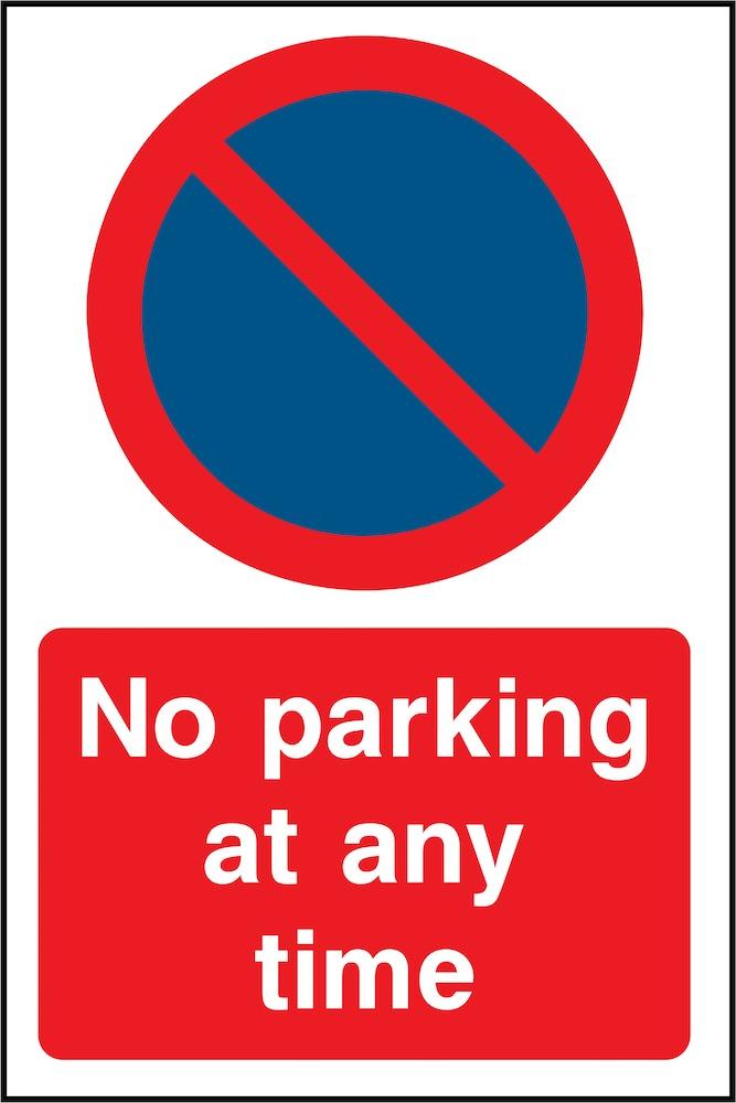 No Parking At Any Time Sign | Elevate Signs