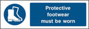 PPE Sign: Wear Protective Footwear | Elevate Signs