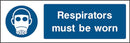 PPE Sign: Wear Respirators | Elevate Signs