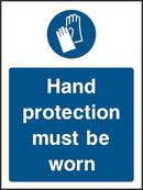 PPE Sign: Wear Hand Protection (Image) | Elevate Signs
