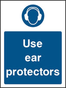 PPE Sign: Use Ear Protectors (Image) | Elevate Signs