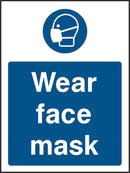 PPE Sign: Wear Face Mask (Image) | Elevate Signs