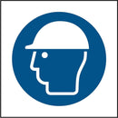 PPE Sign: Wear Safety Helmet (Image-Only) | Elevate Signs