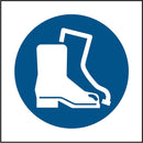 PPE Sign: Wear Protective Footwear (Image-Only) | Elevate Signs