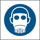 PPE Sign: Wear Respirator (Image-Only) | Elevate Signs