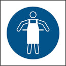 PPE Sign: Use Potective Apron (Image-Only) | Elevate Signs