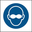 PPE Sign: Wear Opaque Eye Protection (Image-Only) | Elevate Signs