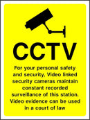 CCTV Sign: Recorded Surveillance