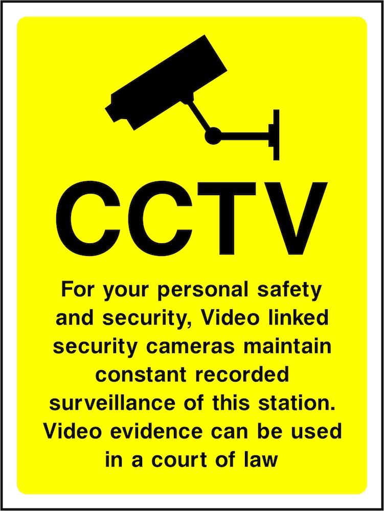 CCTV Sign: Recorded Surveillance