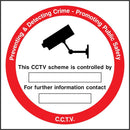 CCTV Scheme Sign