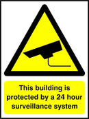 CCTV Sign: Building Protected
