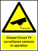 CCTV Sign: Surveillance Cameras In Operation