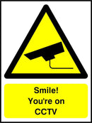 CCTV Sign: Smile, You're On CCTV