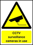 CCTV Sign: Surveillance Cameras In Use
