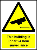 CCTV Sign: Building Under Surveillance