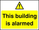 Security Sign: This Building Is Alarmed