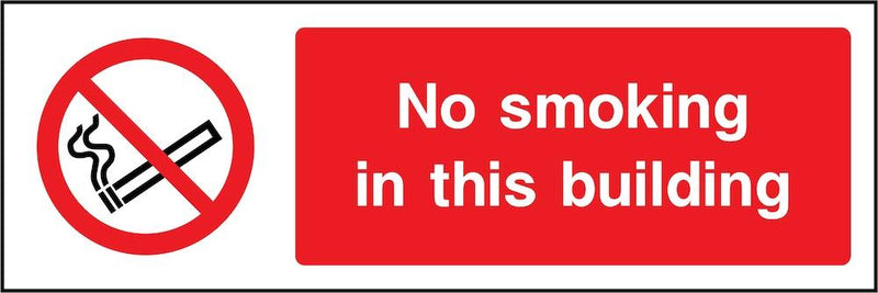 No Smoking In Building Sign | Elevate Signs