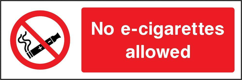 No E-Cigarettes Allowed Sign | Elevate Signs