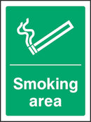 Smoking Area Sign | Elevate Signs