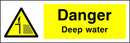 Danger Sign: Deep Water