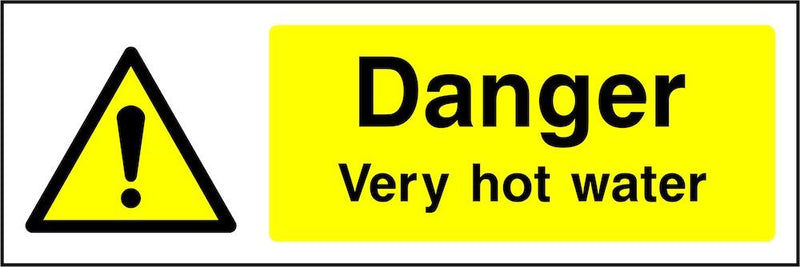 Danger Sign: Very Hot Water