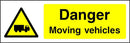 Danger Sign: Moving Vehicles