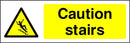 Caution Sign: Stairs