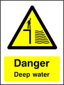 Danger Sign: Deep Water