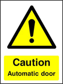Caution Sign: Automatic Door