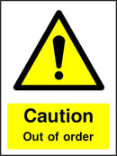Caution Sign: Out of Order