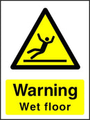 Warning Sign: Wet Floor
