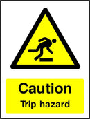 Caution Sign: Trip Hazard