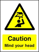 Caution Sign: Mind Your Head