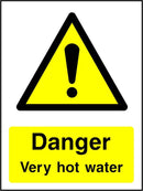 Danger Sign: Very Hot Water