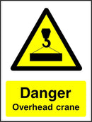 Danger Sign: Overhead Crane
