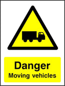 Danger Sign: Moving Vehicles