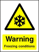 Warning Sign: Freezing Conditions